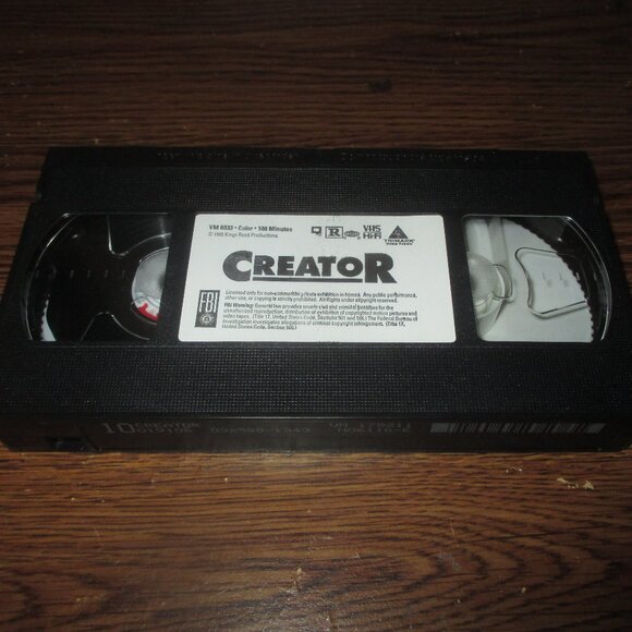 Creator (VHS, 1985) Peter O'Toole, Mariel Hemingway - Picture 6 of 6